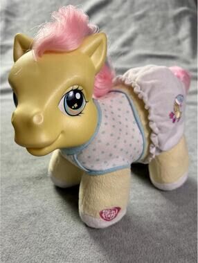 my little pony bedtime blessings plush bright night 2004 hasbro baby pony toy